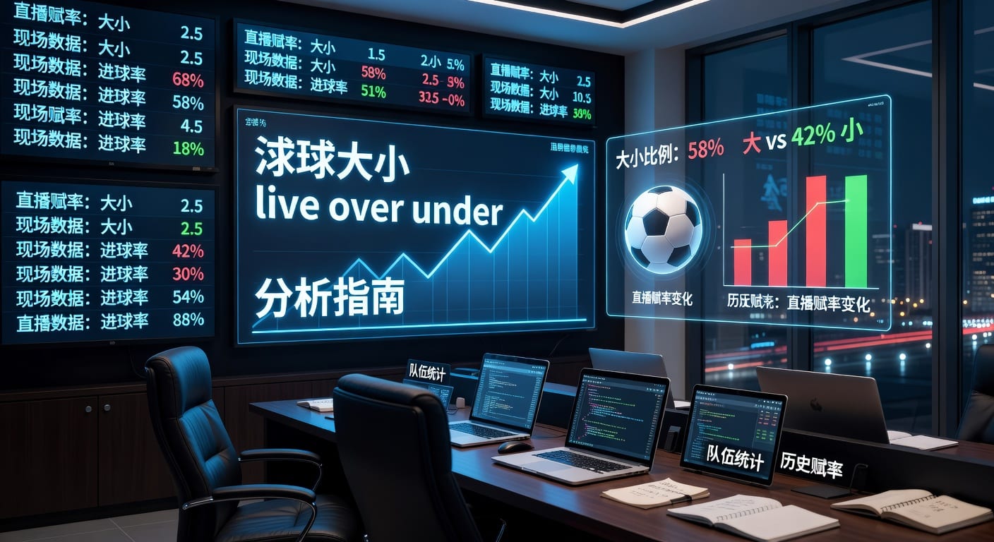 滚球大小分析：Live Over/Under 投注技巧与策略 - 2026年世界杯投注