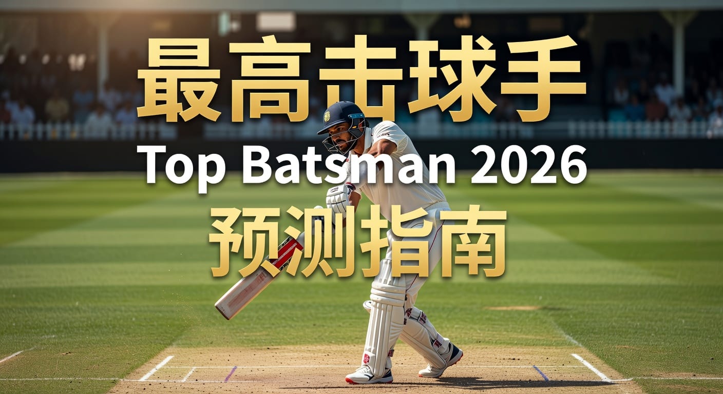 2026年世界杯投注：最高击球手 Top Batsman 深度解析与投注策略