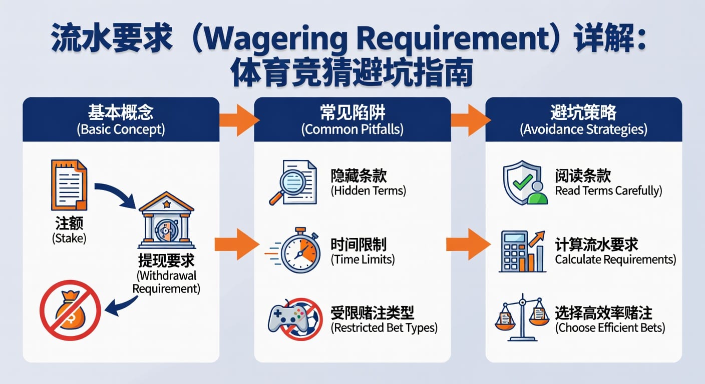 体育博彩流水要求 Sports Wagering Requirement：资深玩家解析与策略 (2026)