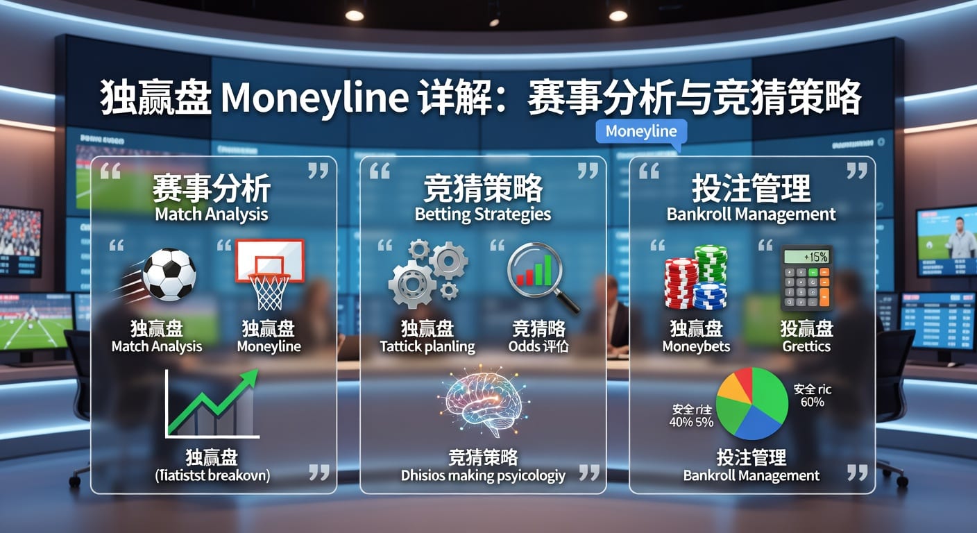 独赢盘 moneyline：2026年单场胜负投注技巧与判断