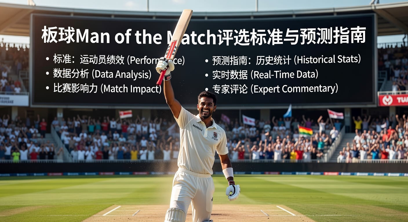 板球Man of the Match评选逻辑与投注参考