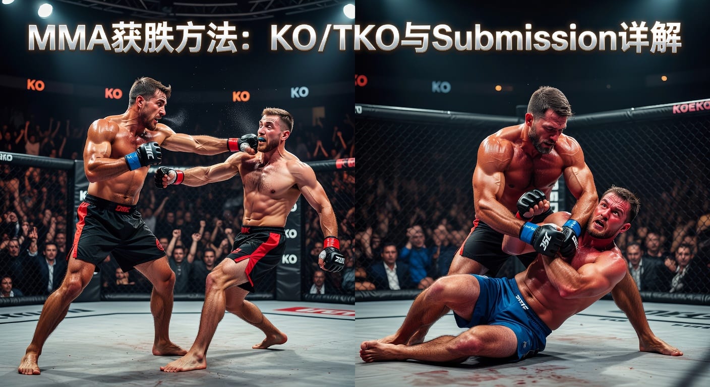 MMA方法：KO/TKO与Submission赛前判断
